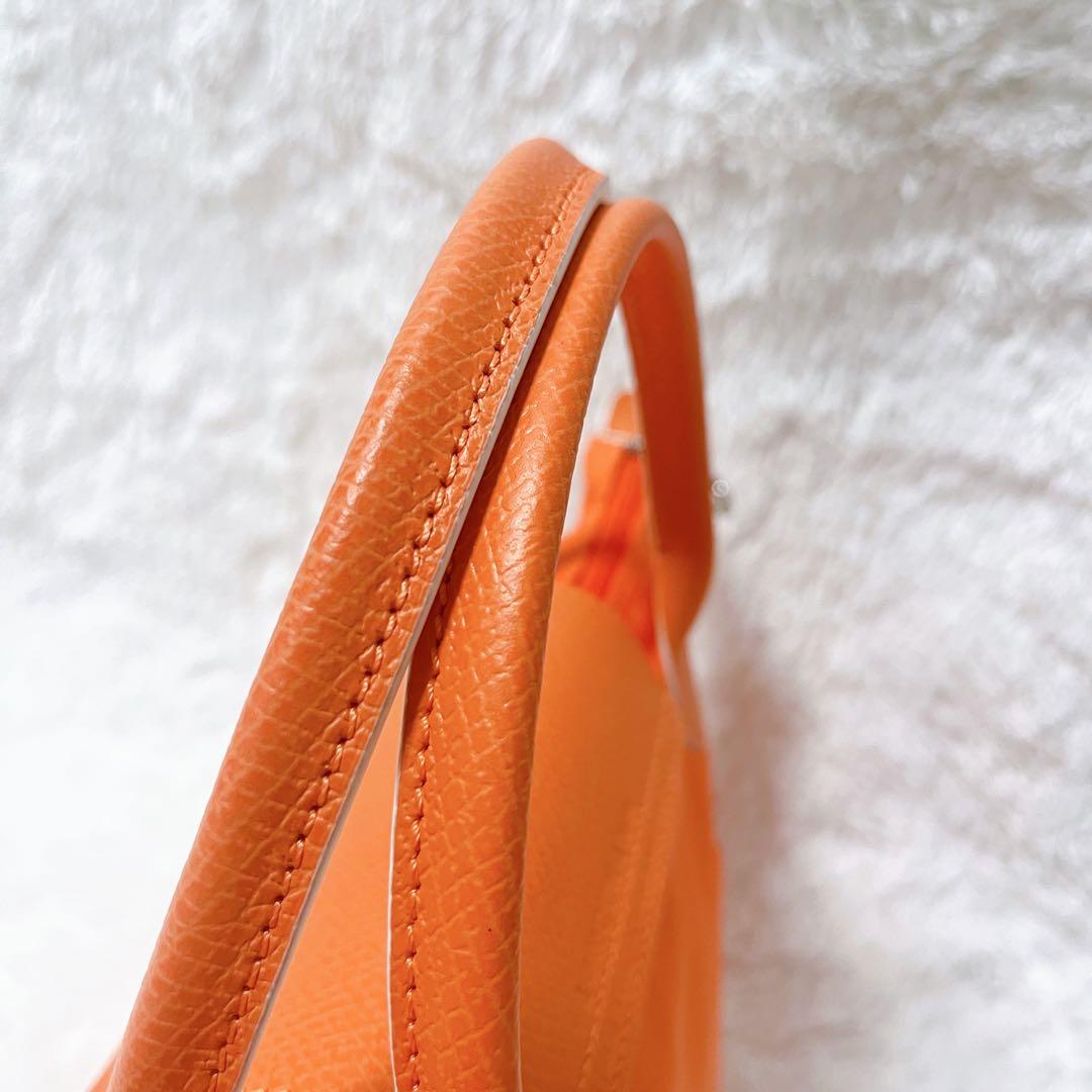 【春にピッタリ⭐︎】LONGCHAMP ロンシャントートオレンジ 極美品