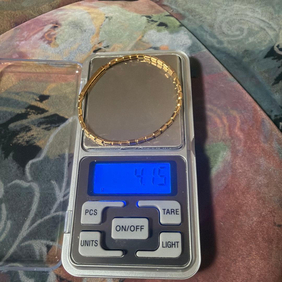 k18ダイヤモンドブレスレット4.2g