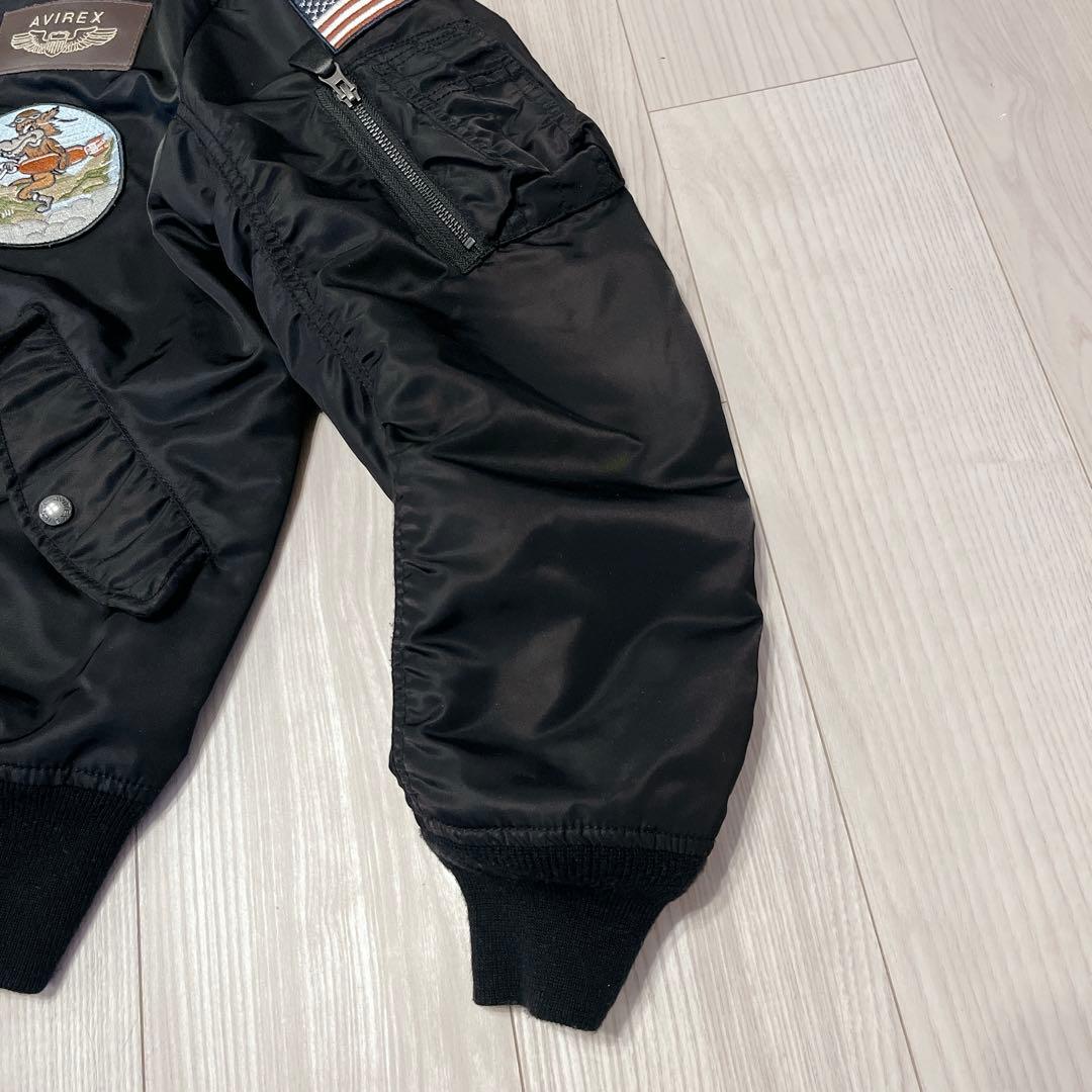 AVIREX 452nd U.S. Air Force イーグル刺繍 MA-1