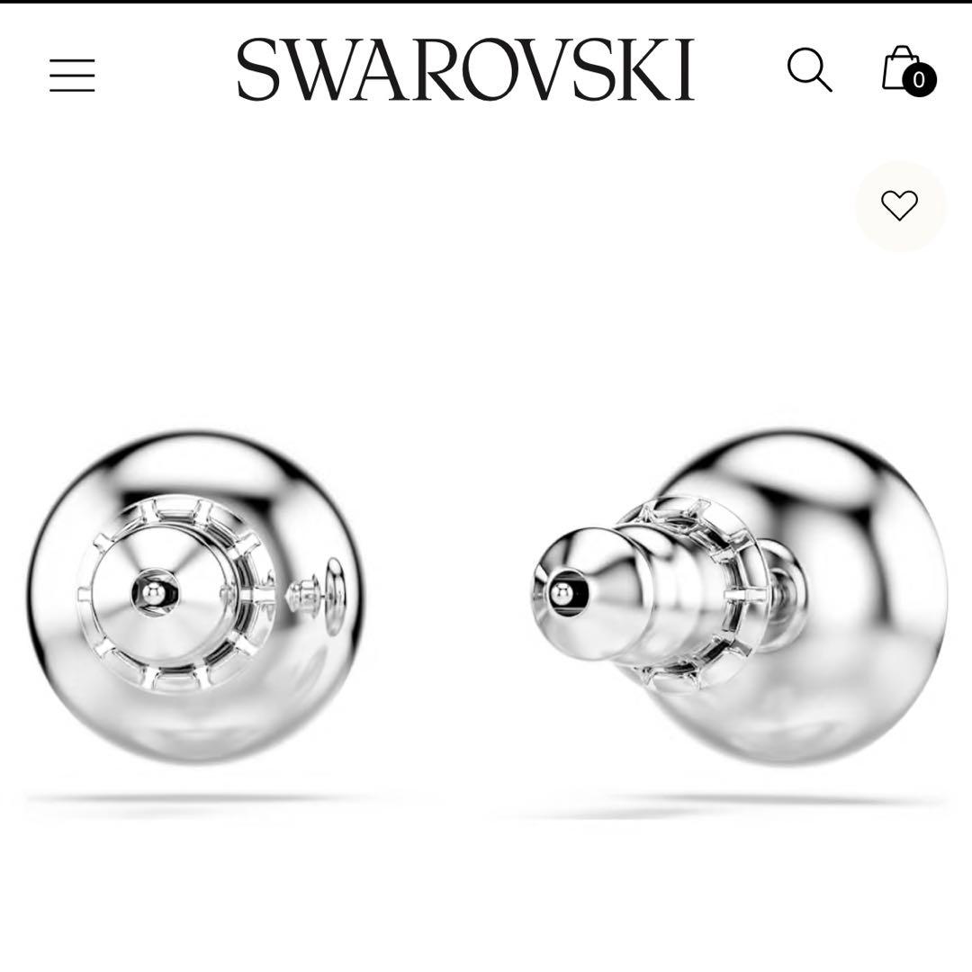 【レア・新品】　✨✨スワロフスキー　アンジェリク　グリーンピアス