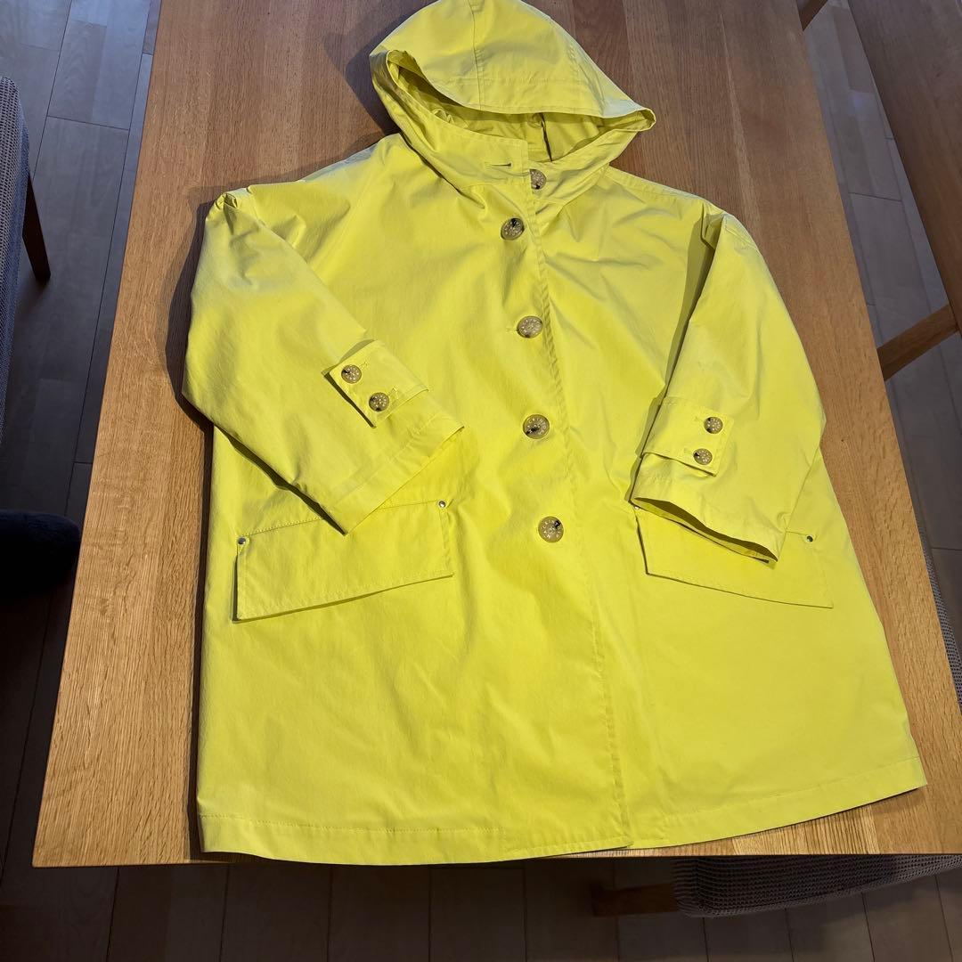 美品Macintosh イエロー　スプリングコート