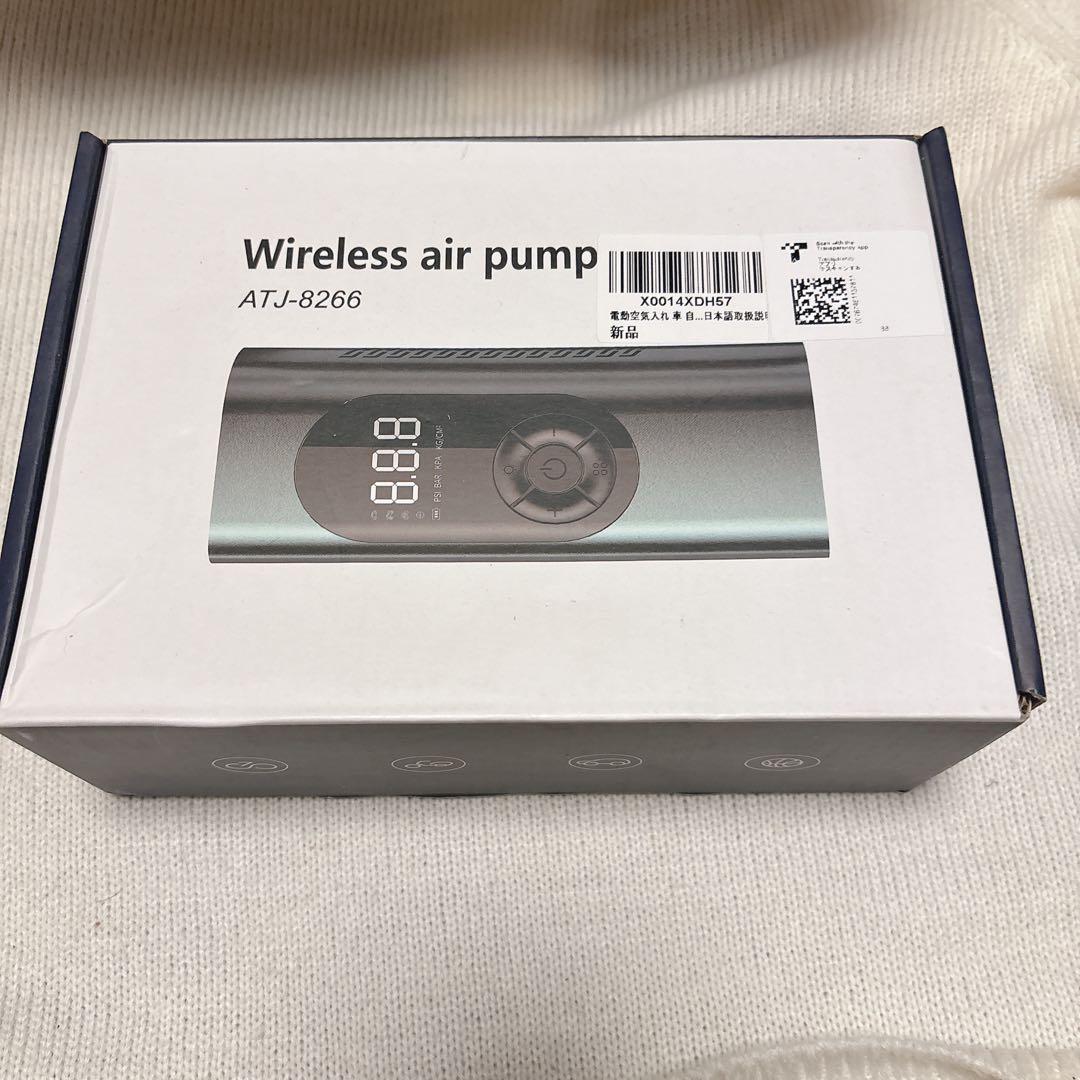 電動 空気いれ 車の空気圧縮機 タイヤインフレータポータブルエアコンプレッサー