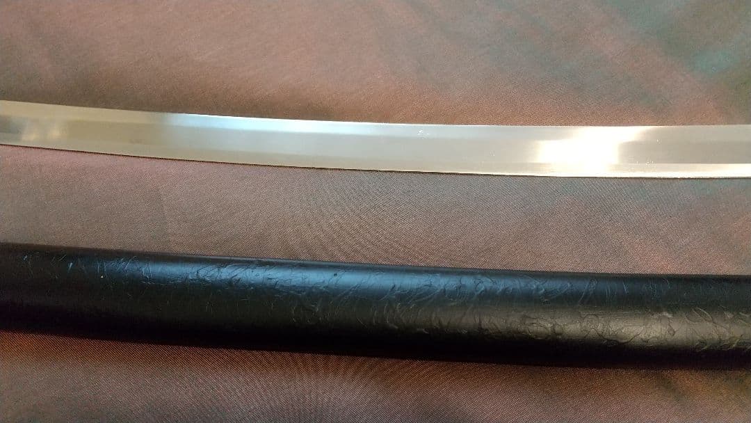 【直刃紋様】模造刀 小鍔 刀剣 大刀 模擬刀 拵え刀 katana sword
