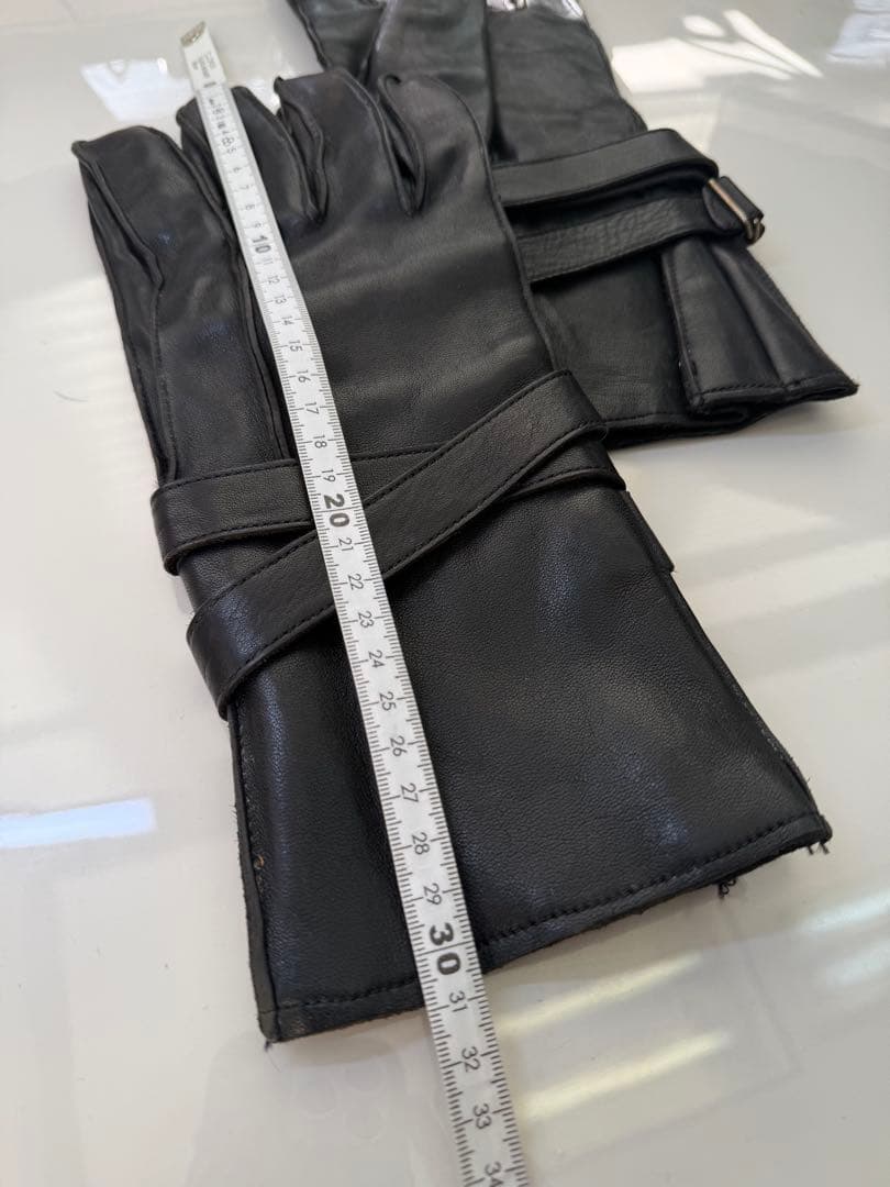 Y's for men/ワイズフォーメン 馬革 ベルト付き レザー手袋