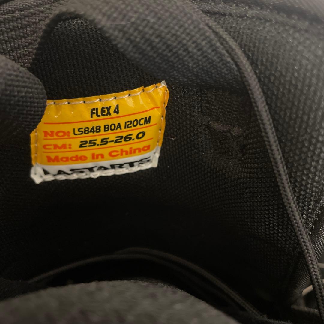 【超美品】LASTARTS スノーボードブーツBOA 25.5〜26cm