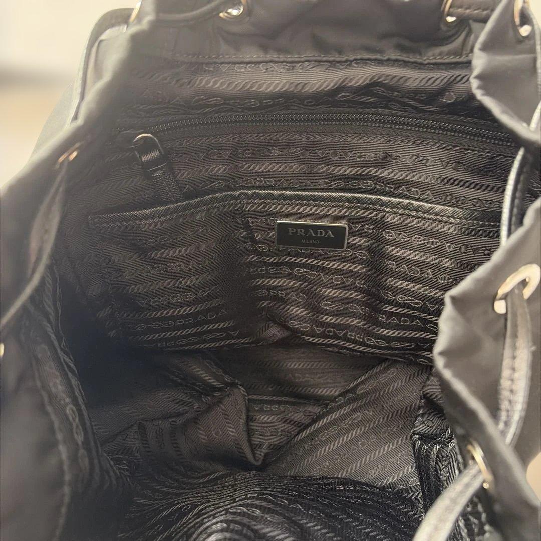 PRADA ブラック ナイロン リュック