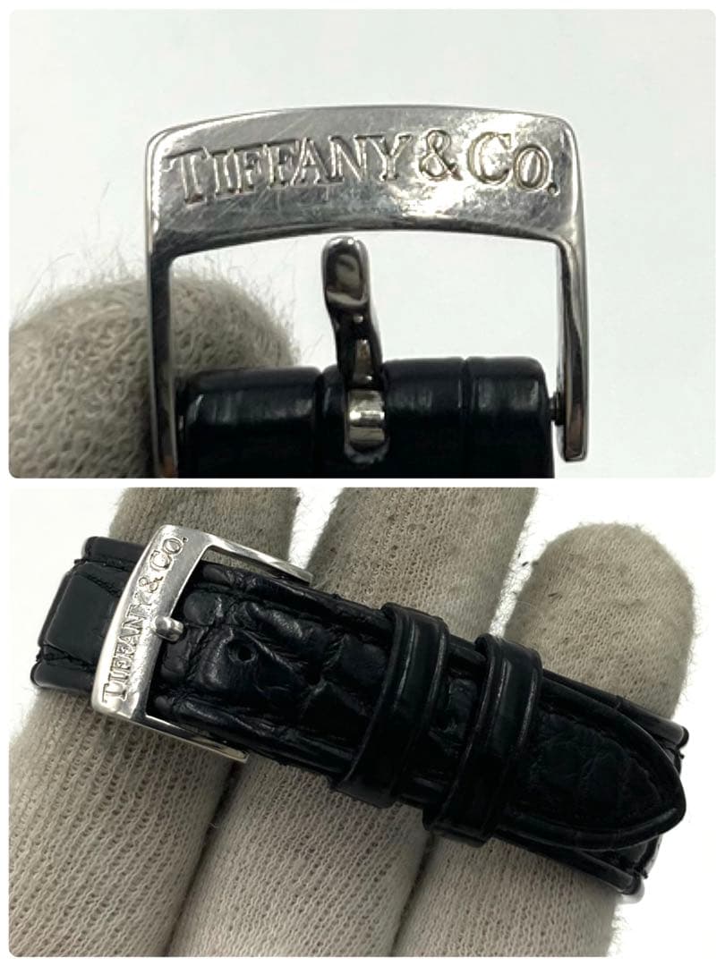 【稼動】 ティファニー 腕時計 クラシック スクエア レディースウォッチ