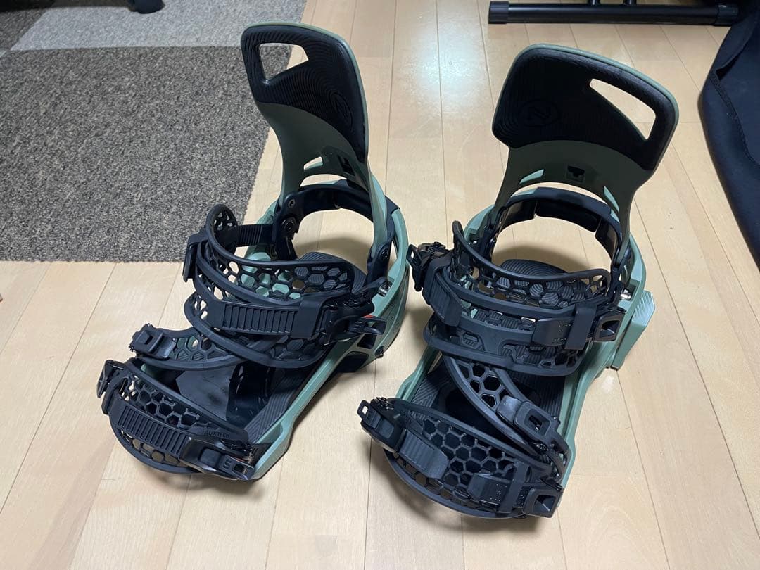 NIDECKER スノーボード ビンディング グリーン　Lサイズ