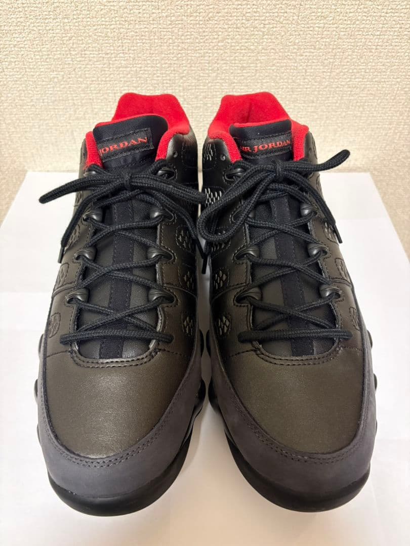 【新品】AJ 9 G BLACK/DARK CHARCOAL-TRUE RED
