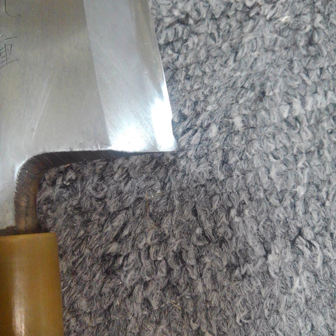 ONo.534　中古　出刃包丁(丸重)　切れ味抜群！