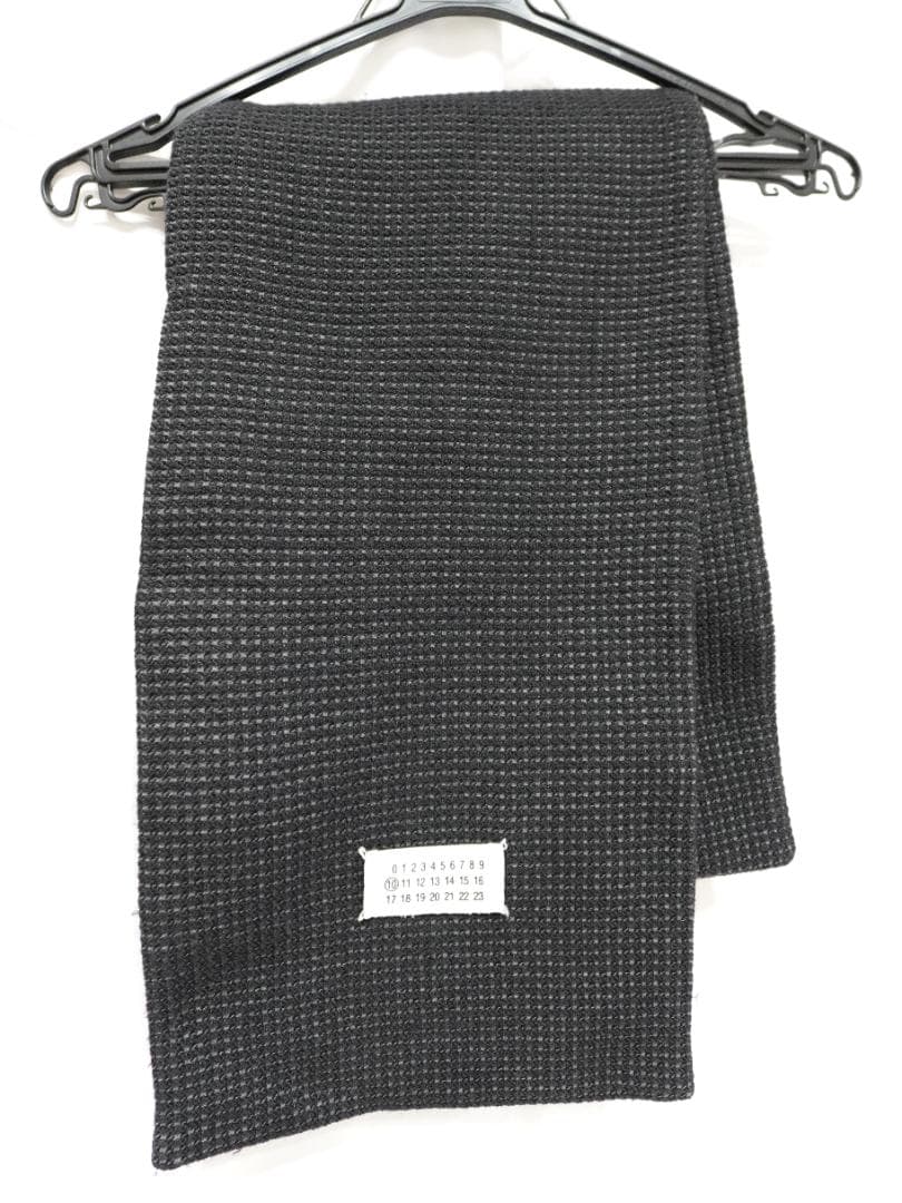 Margiela　マルジェラ　マフラー　ブラック