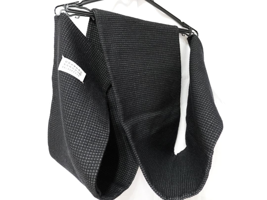 Margiela　マルジェラ　マフラー　ブラック