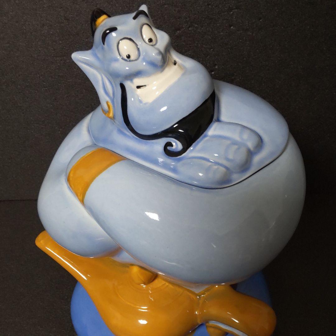 アラジン ジーニー クッキージャー　陶磁器　USディズニー