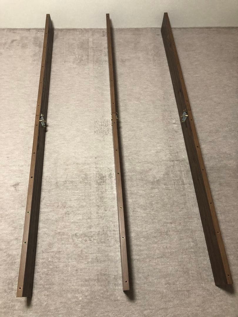 木製セミダブルすのこベッド(ロータイプ)