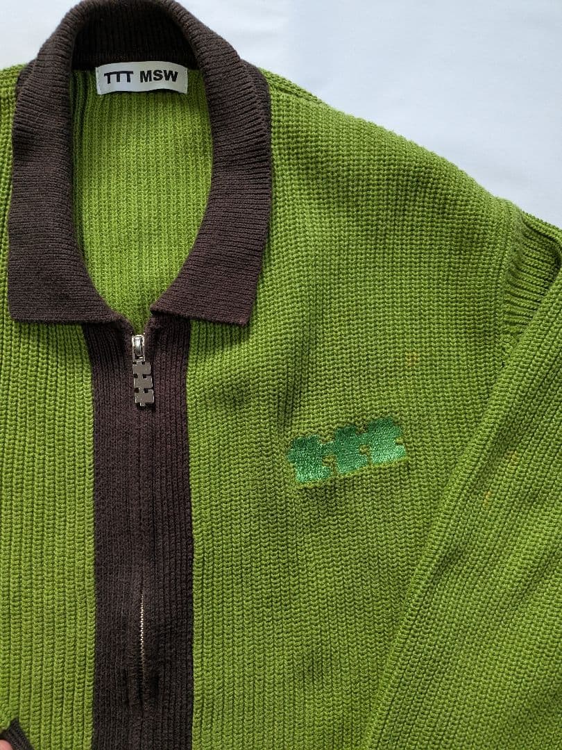 トップス ttt msw New standard zipup cardigan 23aw