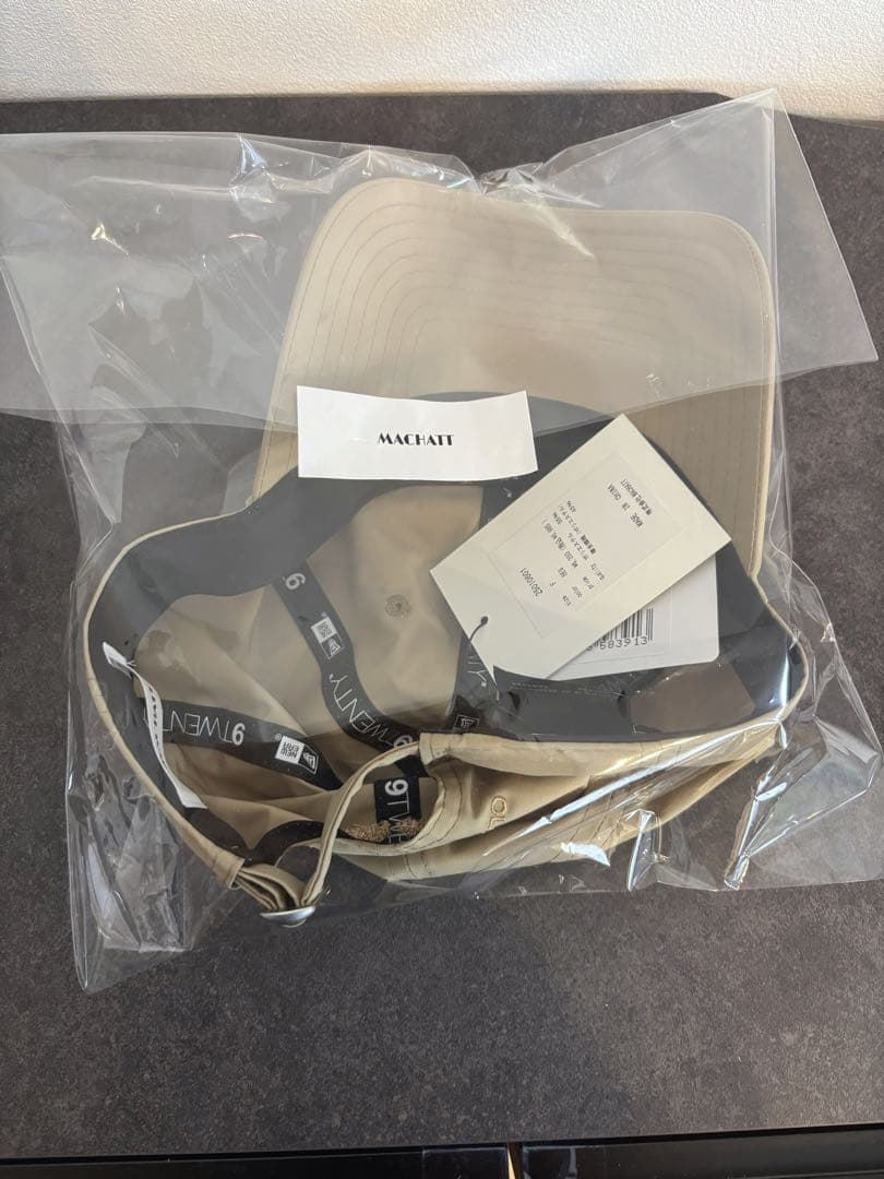 『NEWERA×MACHATT』9TWENTYキャップ　ニューエラコラボ