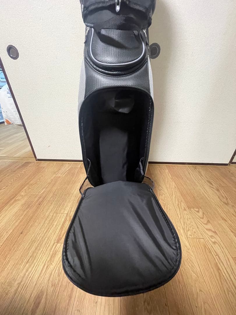 Mizuno キャディバッグ 黒/白