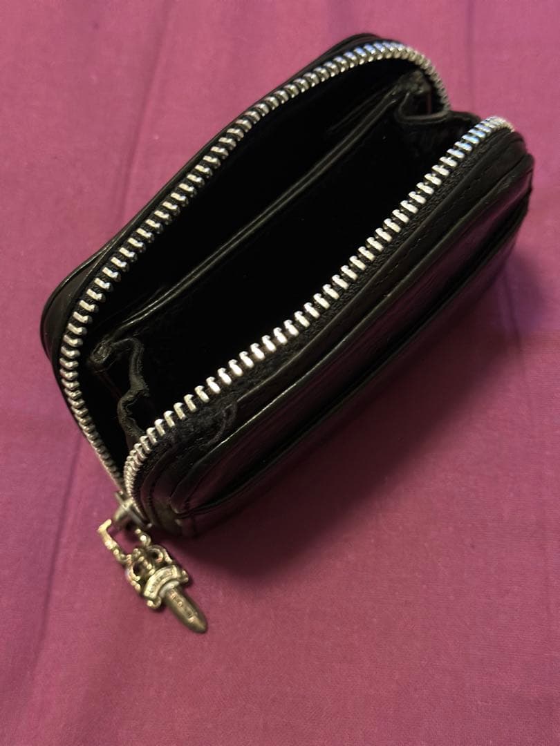 本物　Chrome Hearts クロムハーツ　ダガー　小銭入れ　ケース
