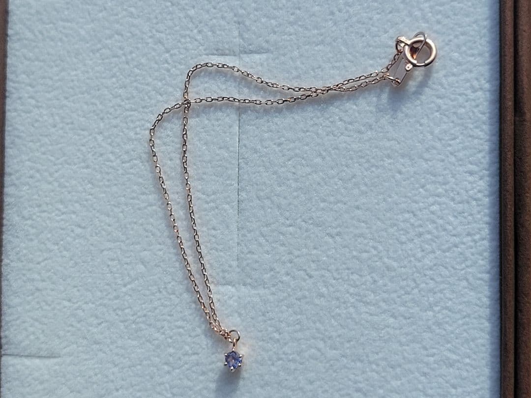 美品★Canal 4℃ タンザナイト K10 PGブレスレット ゴールド