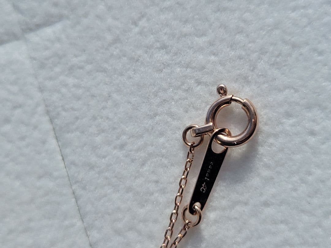 美品★Canal 4℃ タンザナイト K10 PGブレスレット ゴールド