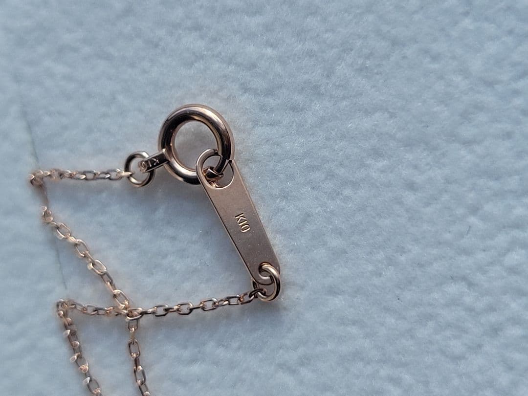 美品★Canal 4℃ タンザナイト K10 PGブレスレット ゴールド