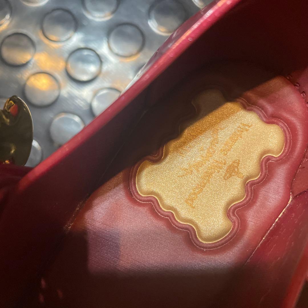 ヴィヴィアンウエストウッド×Melissa / テンプテーション EU375赤