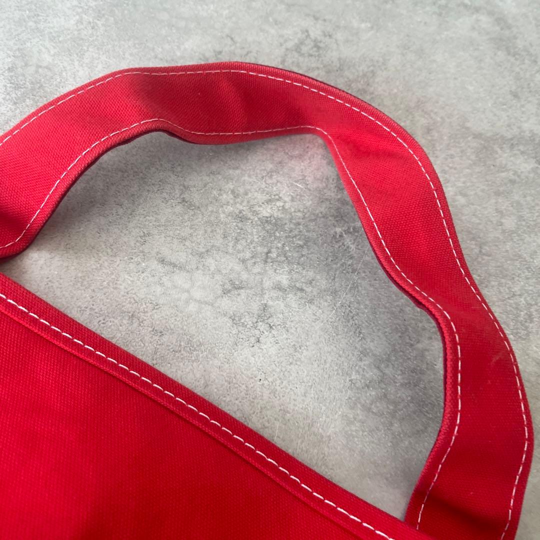 TEMBEAバケットトートバック レッド 赤