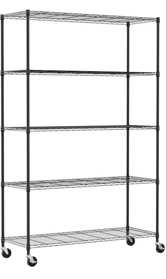 メタルラック5段 幅120cm×奥行45cm×高さ180cm