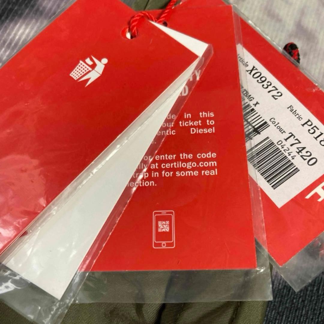 DIESEL ディーゼル ボディバック X09372 カーキ 未使用品
