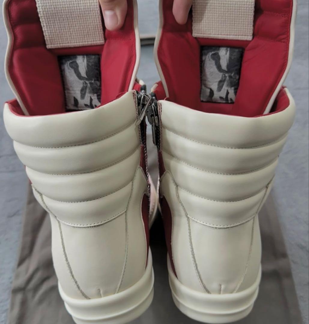 Rick owens geobasket Red×Milk