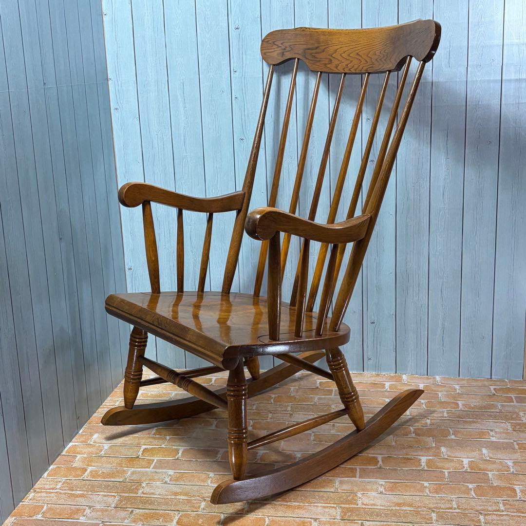 【直接引渡し】 飛騨産業 ロッキングチェア キツツキ HIDA ヴィンテージ