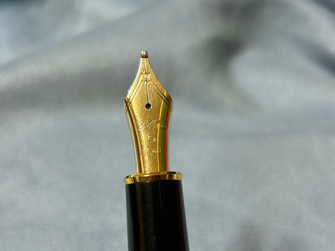 12/31までお値下げ　平山萬年堂　漆塗り万年筆　極太