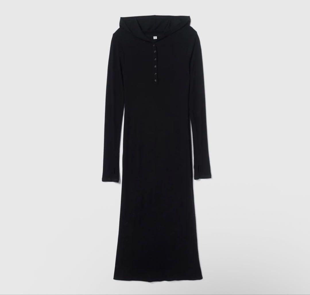 searoomlynn Hoodie Slimカットドレス