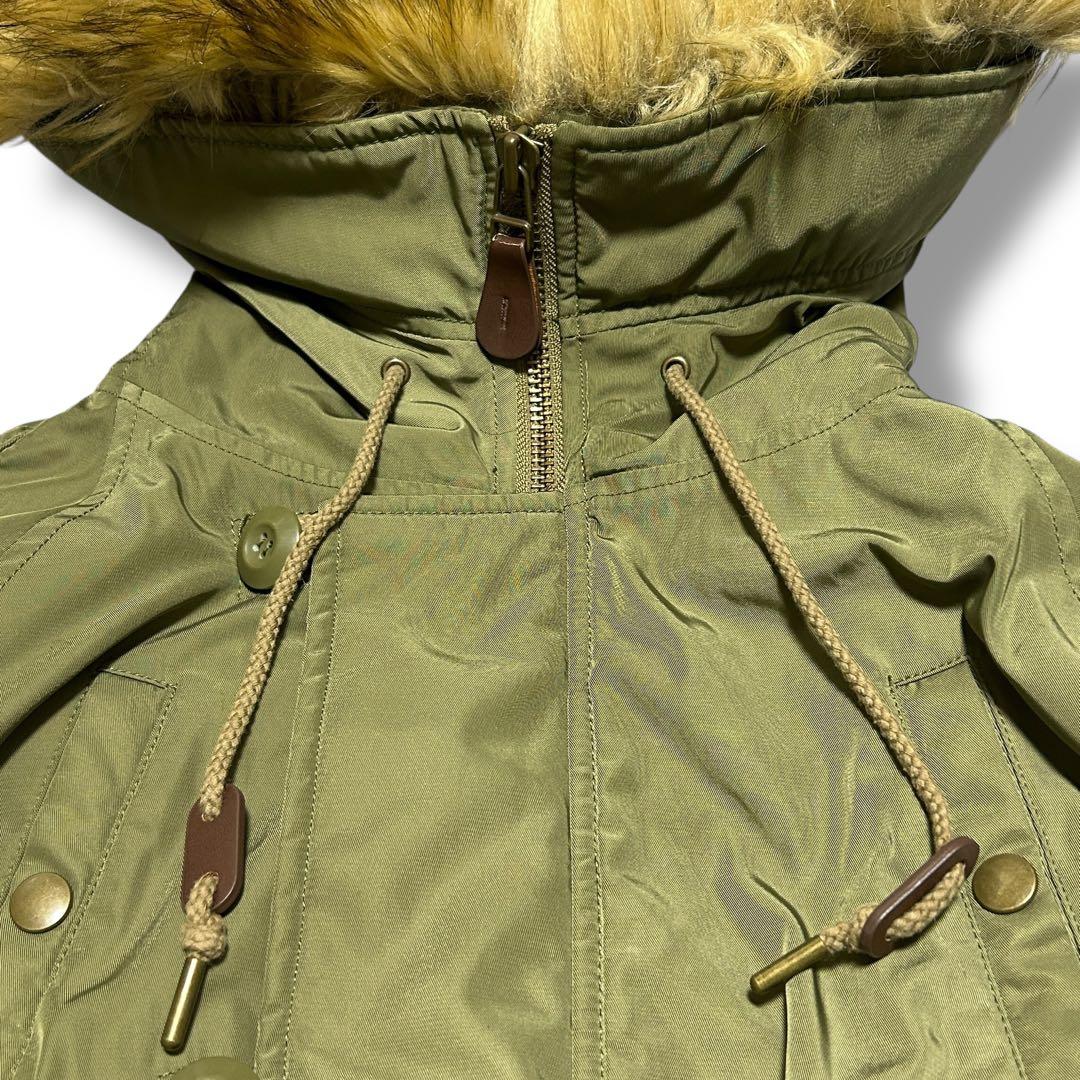 ☆即完品☆【moussy】 N-2B フライトジャケット 短丈 y2k カーキ