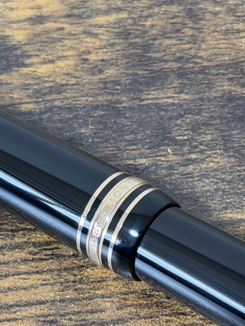 未使用に近い　146 ル グラン　14K 全金　2段エボナイトペン芯　万年筆　F