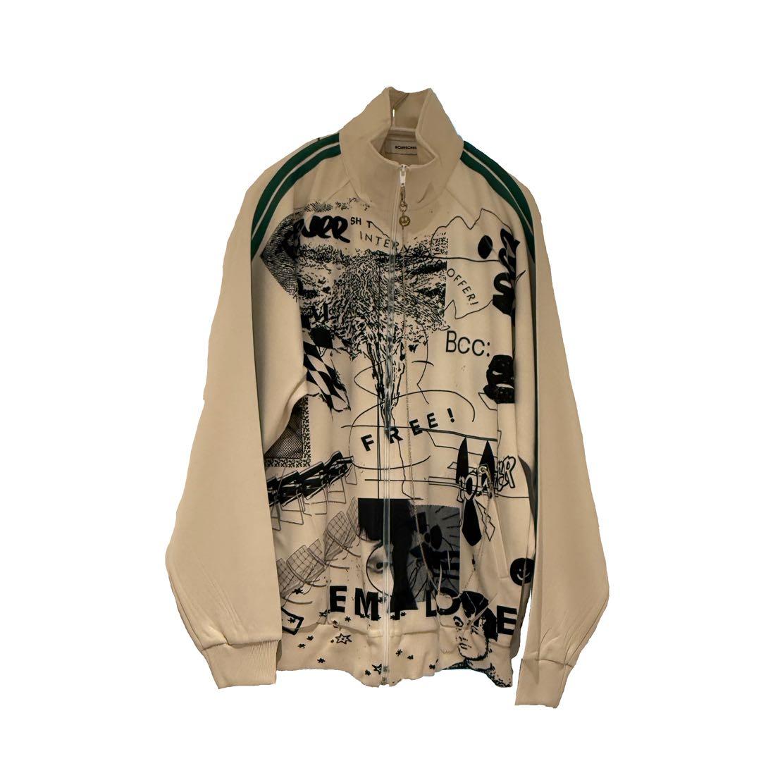 トップス BODYSONG. FLAT PRESS PRINT TJ WHITE