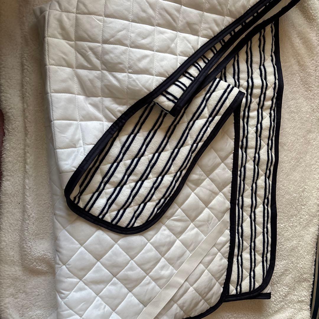 フリースブランケット パンダ 花柄 140x190cm