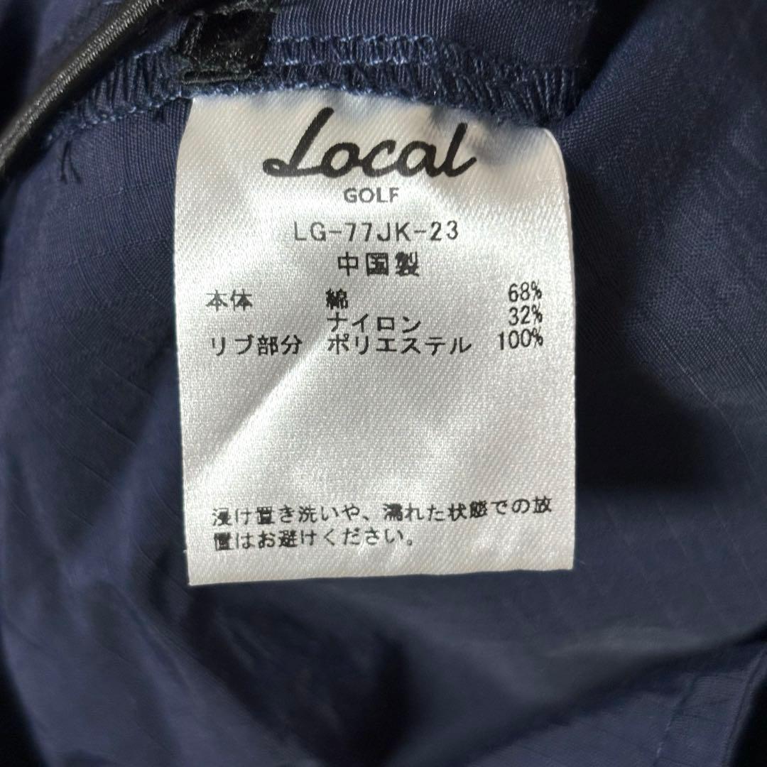 local golf セットアップ　ゴルフ　ナイロン　刺繍　M