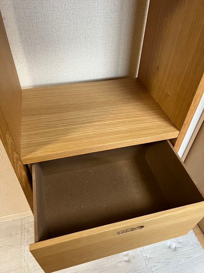 無印良品 スタッキングシェルフ 3段 スタッキングチェスト引き出し セット