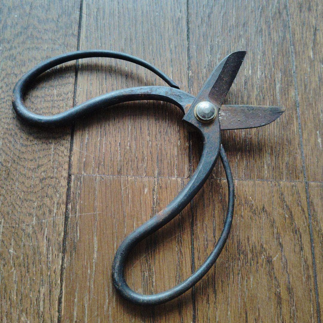 貴房作　古流鋏　花鋏　はさみ　ハサミ　生花　華道