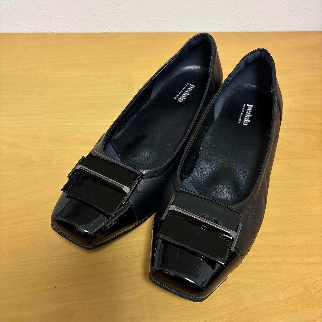 pedala ぺダラ　アシックス　コンフォートシューズ　黒　23.5cm 未使用