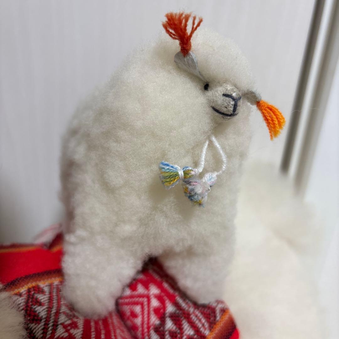 アルパカ　置物　ぬいぐるみ