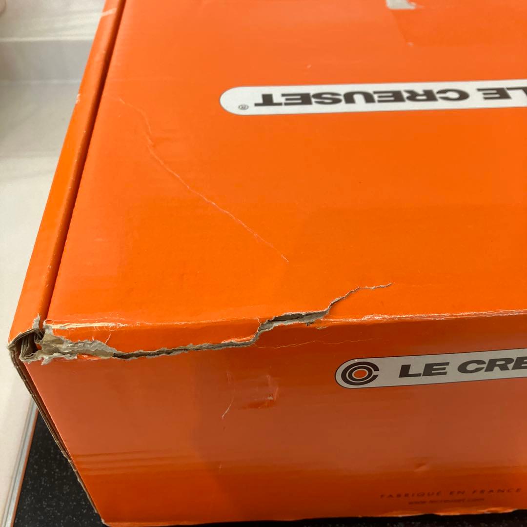 Le Creuset 両手鍋 28cm オレンジ