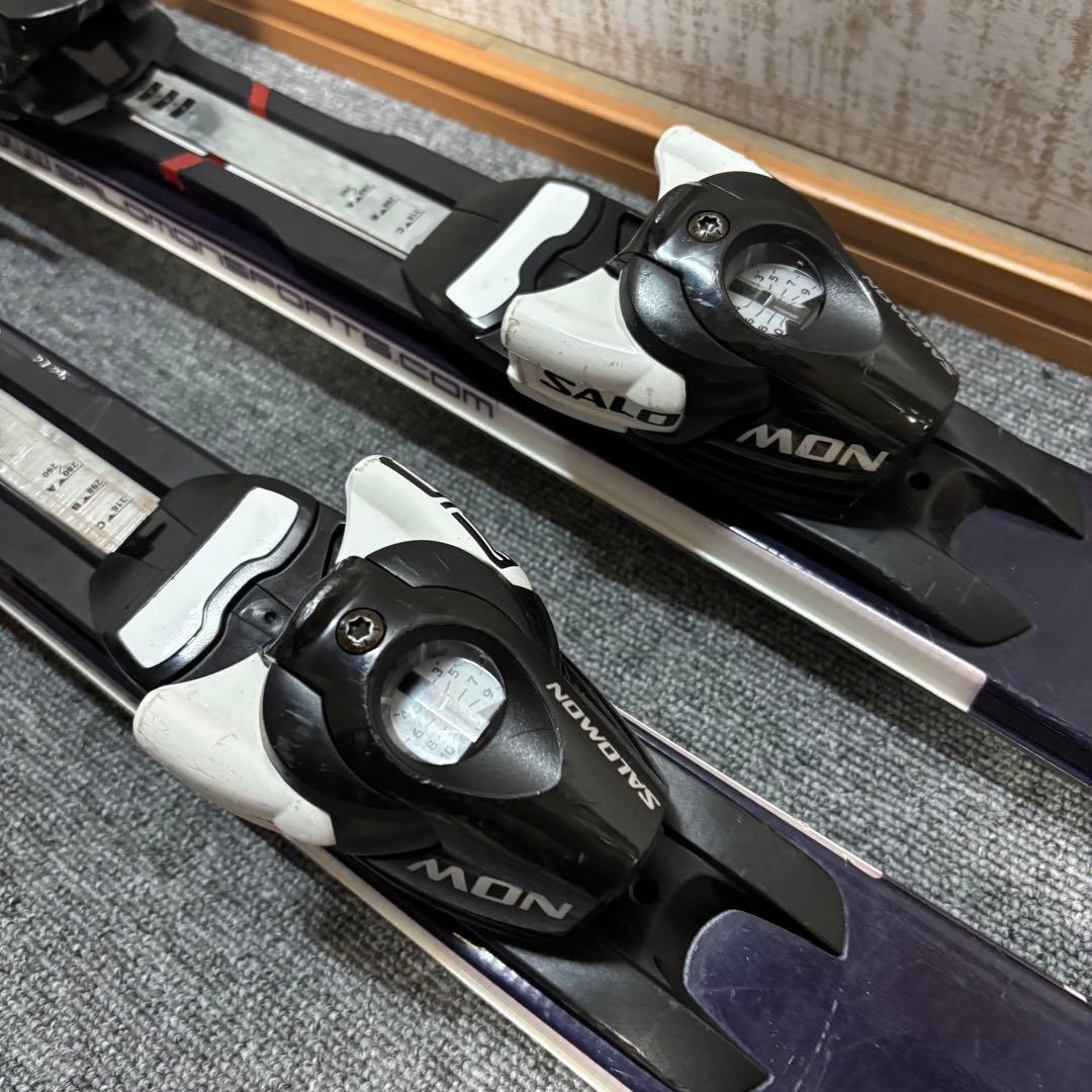 【送料無料】SALOMON カービングスキーストック付き