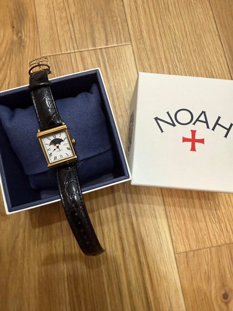 NOAH TIMEX スクエア型クォーツ時計