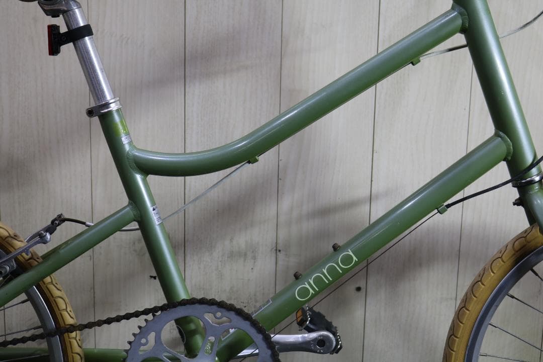 ANNAアンナ クリーム 20インチ7速 アルミ 380mm minivelo