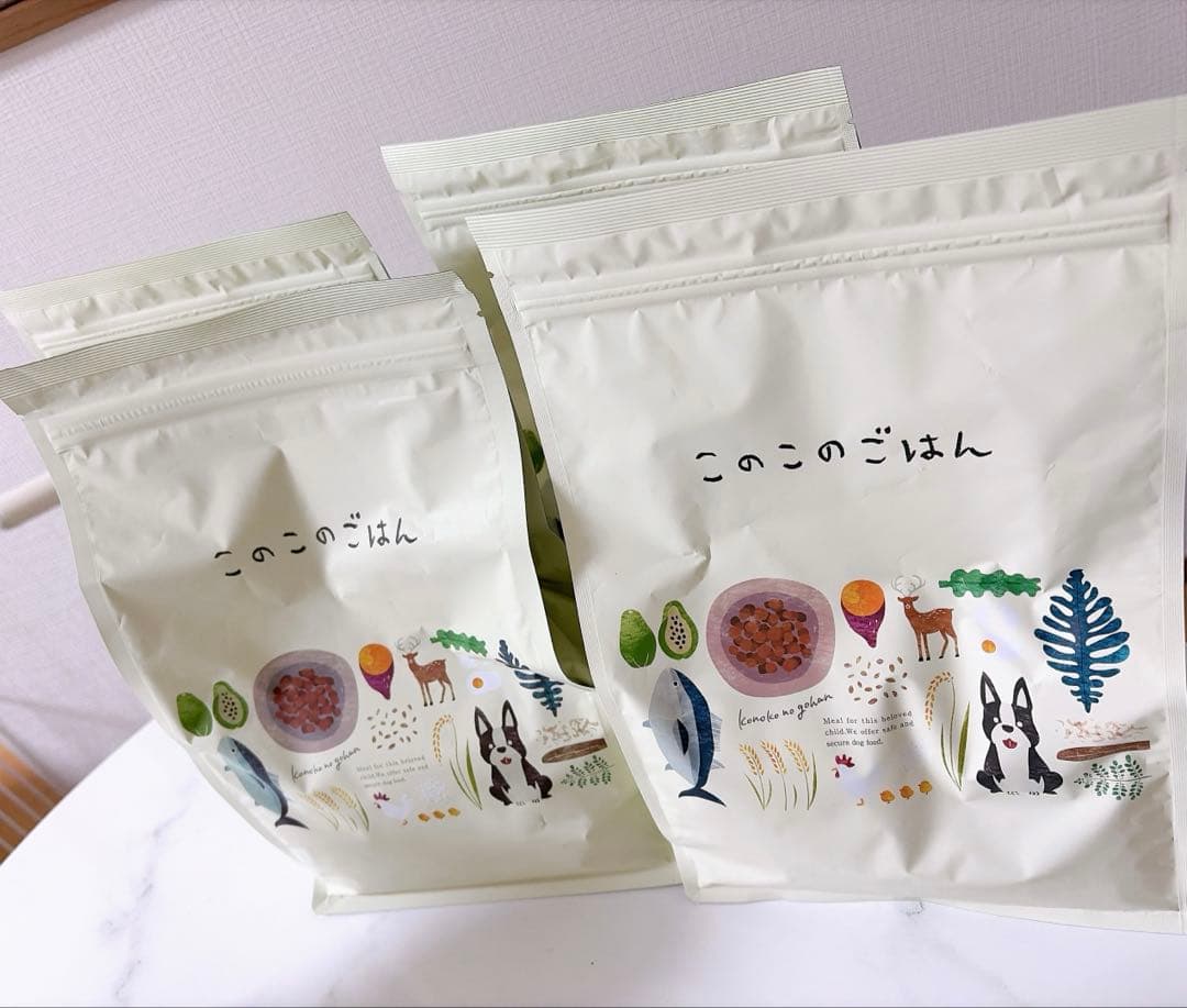 このこのごはん 4袋セット　+おまけ付き