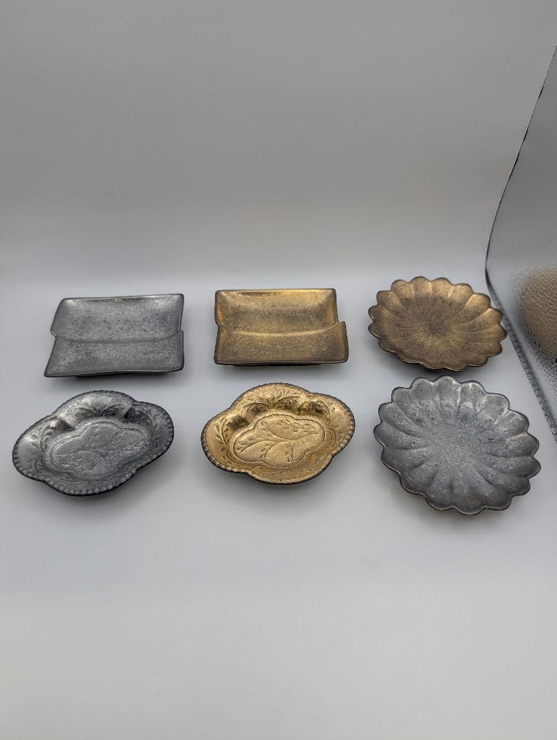 Arita 金属製皿セット 6点