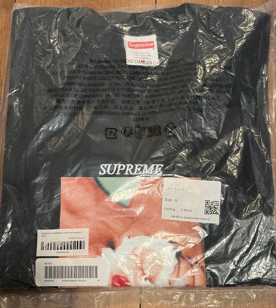Mサイズ Supreme x Hypebeast 20th Tシャツ