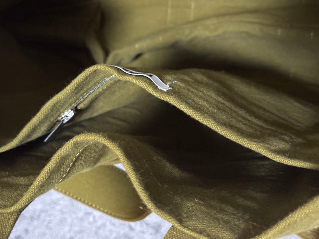 TEKLA オリーブグリーン トートバッグ